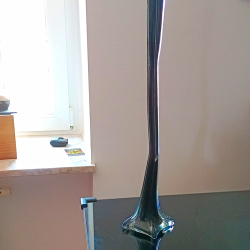 Hohe schlanke glasvase - hohe,