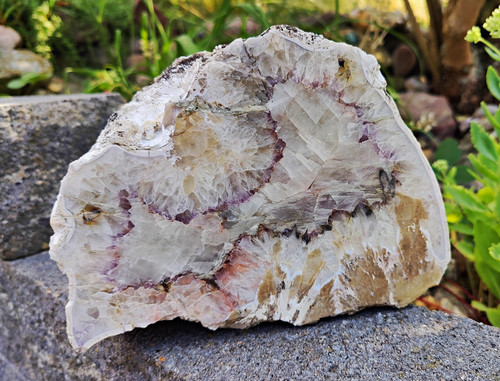Amethyst rohstein geodenstück - amethyst, rohstein/geodenstück