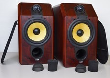 1 PAAR B&W CDM 1 BOWERS & WILLKINS  LAUTSPRECHER 2-WEGE VOLLFUNKTIONSFÄHIG TOP