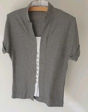 Bluse Rena Marx grau Größe