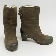 Ugg boots womens brown suede - boots, 8