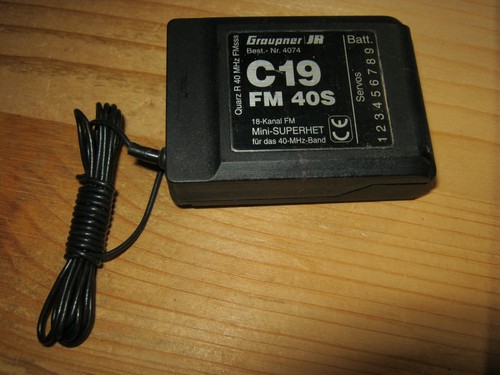 Empfänger graupner 40 - empfänger, c