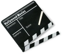 Filmklappe Hollywood