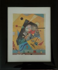 Kunstdruck mit Rahmen von