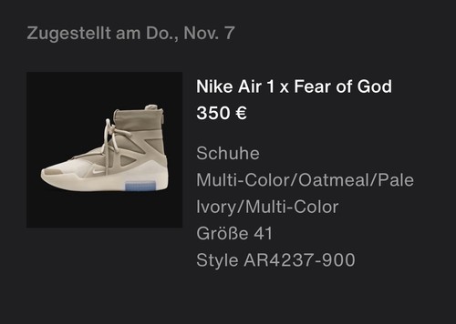 Nike air fear god - nike,