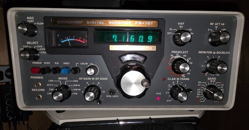Digital receiver yaesu 101 - yaesu, fr-101