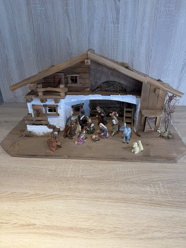 Weihnachtskrippe holz - weihnachtskrippe,