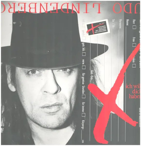 Udo lindenberg ich will - lindenberg, dich