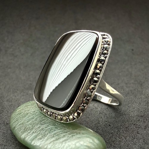 Art deco ring 830 silber - ring,