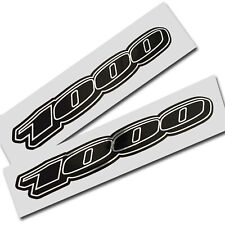 1000 Silber Chrom auf Schwarz