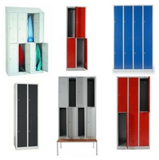 Spind Stahlspind Metallspind Spindschrank Kleiderspind Umkleidespind Abteile NEU