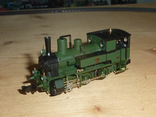Minitrix spur 12044 dampflok - spur, n
