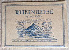 Rheinreise im Raumbild 14 Plastoskop-Raumbilder mit rot/grün Brille Z 2 B4405