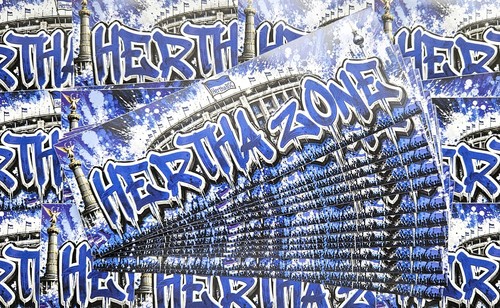 Hertha bsc aufkleber - hertha,