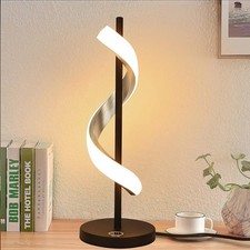 LED-Tischlampe Spirale Design