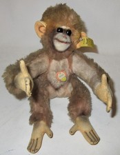 Vintage  STEIFF Buntaffe Hango