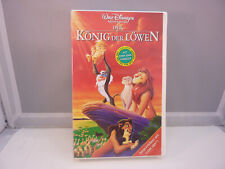 König der Löwen Walt Disney VHS OHNE Hologramm - PRESSEKASSETTE - EXTREM SELTEN.