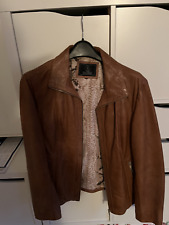 Damen Lederjacke 42 braun, von