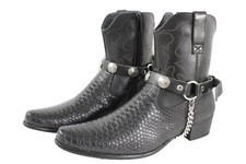 Herren Stiefel Ketten Paar