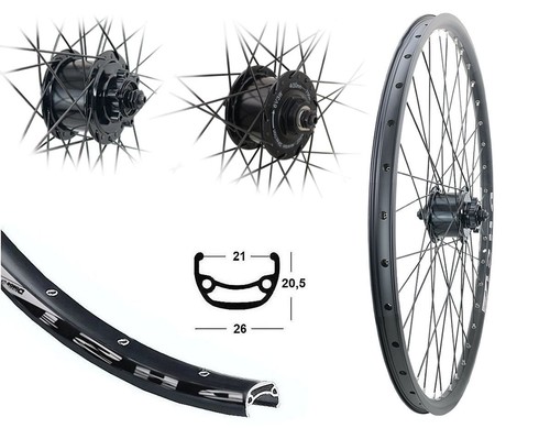 Zoll vorderrad mtb - 24,