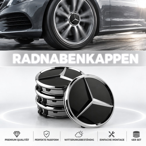 Tlg 75mm radnaben - 4-tlg,