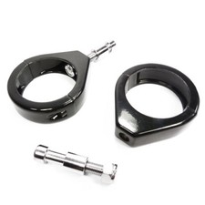 Blinkerhalter Set schwarz für