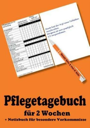 Pflegetagebuch wochen - pflegetagebuch,