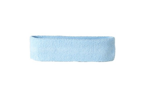 Stirnband einfarbig hellblau