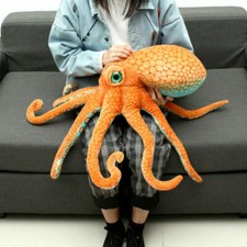 50CM/80CM Riesenkrake Krake Plüschtier Stofftier Kraken Tintenfisch Kuscheltier/