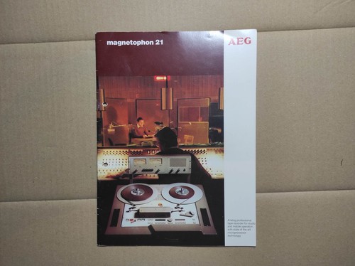 Aeg magnetophon prospekt - 21,