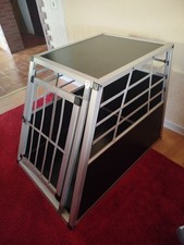 Alu Transportbox für große Hunde