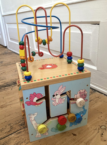 Motorikwürfel holz montessori - holz,