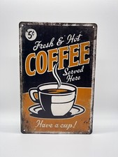 Blechschild Coffee 20x30cm