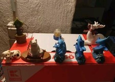 Verschieden Zimmer Dekofigur Leopar katze  Fische  Hund  Bienemayer Reh