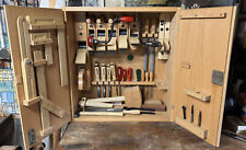 Ulmia Werkzeugschrank Rauhbank, Doppelhobel, Simshobel.... ca. 35 Werkzeuge