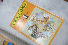 Lexidata Lerncomputer Spielkarten Junior 1 Vintage Spiel Karten 70er LEXI DATA