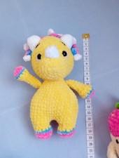 Nashorn Handarbeit gehäkelt