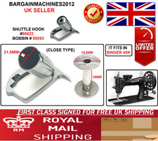 SINGER 45K SHUTTLE HOOK ASSEMBLY #98622 CLOSE FRAME BOBBIN 95093 FOR SINGER 45K.