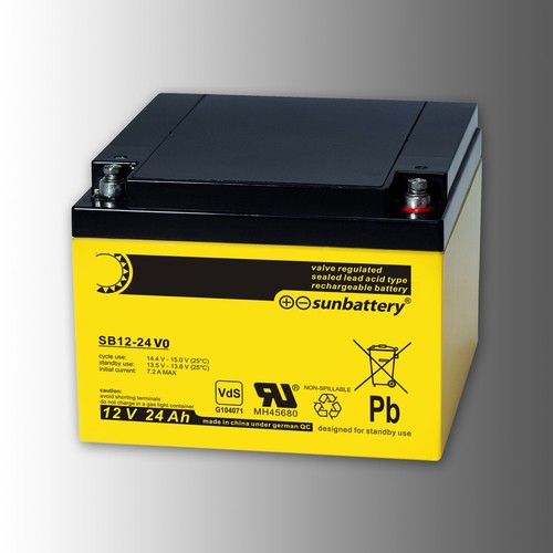 Sun battery blei vlies - battery,