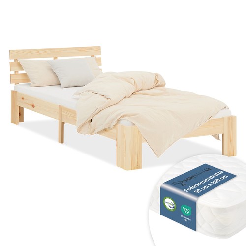 Einzelbett 90x200 - , cm