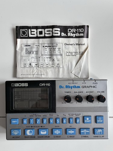 Boss 110 analog drum - boss, dr-110