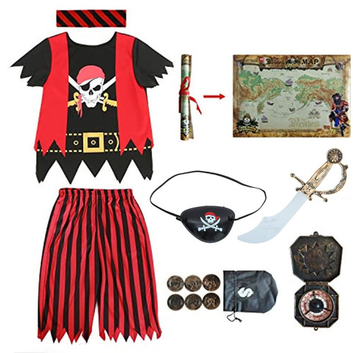 Piratenkostüm kinder - piratenkostüm,