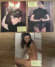 Emanuela 77 La Marge 3x EA Aushangfotos Sylvia Kristel Joe Dallesandro Borowczyk