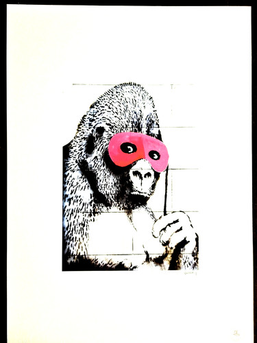 Lithographie banksy - lithographie,