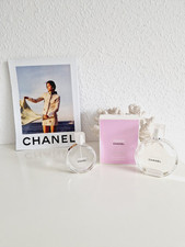 2x Chanel Chance Eau fraiche Flakons + Packung 100 ml leer 