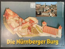 Modellbaubogen - Die Nürnberger Burg - Altstadtfreunde 1986