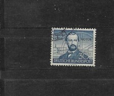 BRD 1952 75 JAHRE OTTO-VIERTAKT-GASMOTOR MIT NIKOLAUS OTTO