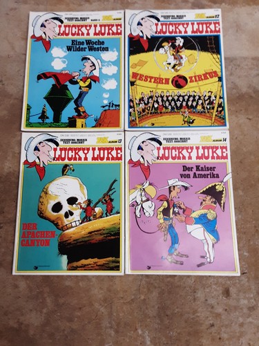 Lucky luke comic - luke, sammlung