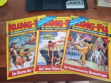 3 X Kung-Fu, Bastei, Comic Nr. 114, 124 Und 126, Zustand 2