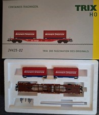 [T] Trix H0 24425-02 Containertragwagen "WINNER SPEDITION" H0&OVP